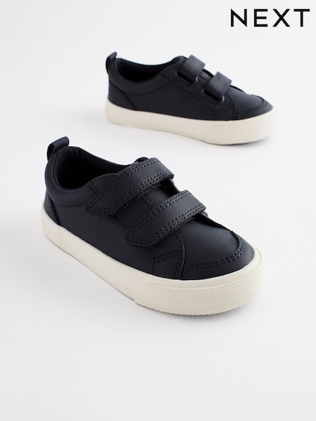 Marineblau/blau - Two Strap Touch Fastening Trainers (N45365) | 5 € - 6 €