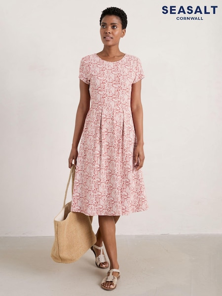Seasalt Cornwall Red Tall Red Riviera Dress II (N45439) | €38