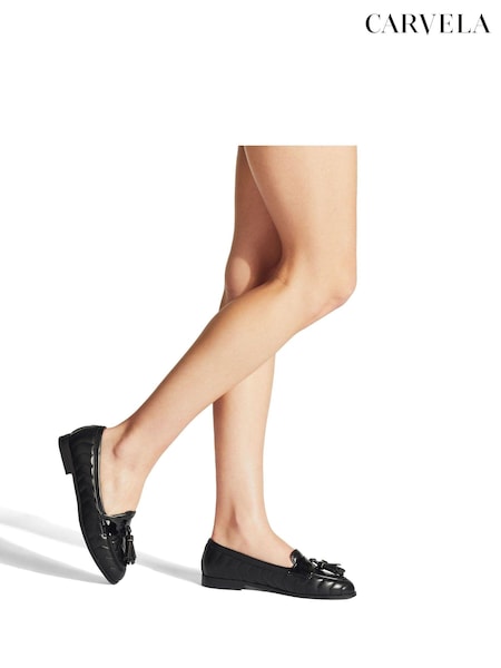 Negru - Carvela Lara Mocasini Pantofi (N45740) | 288 LEI