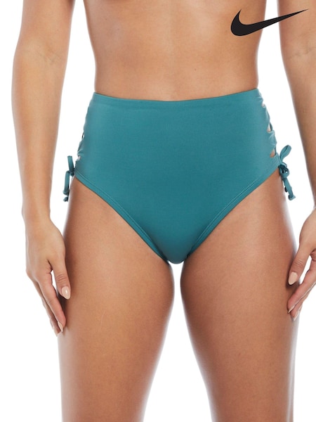 Grün - Nike Swim Bikini mit Schnürung, Grün (N45882) | 30 €