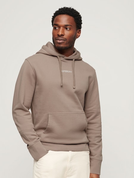 Maro - Hanorac cu micro logo grafic Superdry Larg (N46328) | 256 LEI