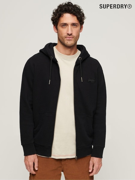 Superdry Essential Logo Zip Hoodie (N46426) | 287 LEI