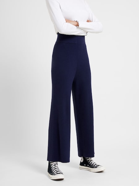 Great Plains Blue Winter Comfort Knit Trousers (N46478) | €50