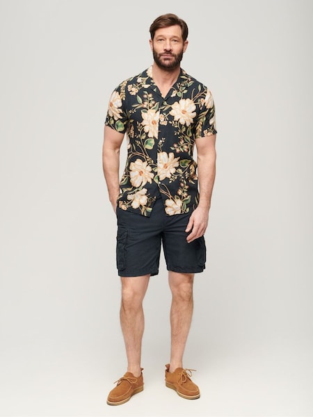 Blau - Superdry Leichte Parachute-Shorts aus 100 % Baumwolle (N46685) | 38 €