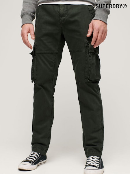 Оливково-зеленые - Superdry Core Cargo Trousers (N46700) | €24