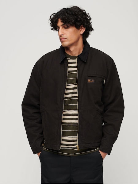 Superdry Jet Black Surplus Ranch Jacket (N46770) | €72