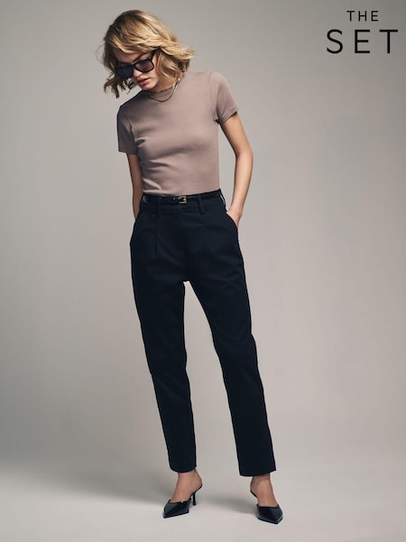 The Set Black/Nude 2 Pack Chino Trousers (N46993) | €24