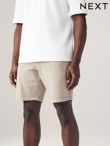 Stone Garment Dye 100% Cotton Jersey Shorts (N47441) | €5