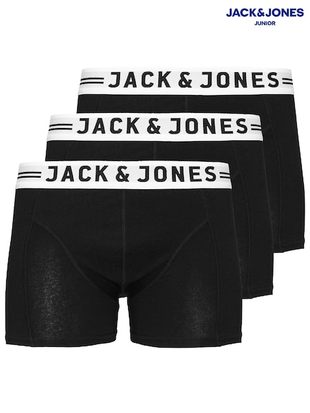 Schwarz - JACK & JONES JUNIOR Boxers 3 Pack (N47906) | 34 €