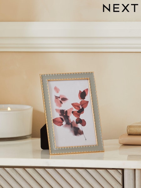 Enamel and Gold Metal Edge Photo Frame (N48161) | 12 € - 14 €