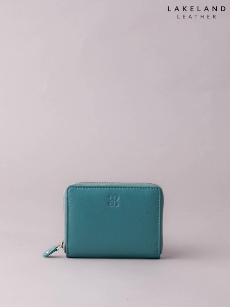 Lakeland Leather Light Green Small Zip Purse (N48227) | € 39