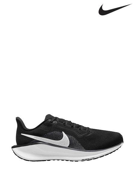 Nike Black/White Pegasus 41 Road Running Trainers (N48307) | €154