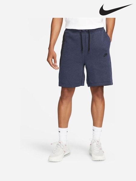 Nike Navy Tech Fleece Shorts (N48313) | €51
