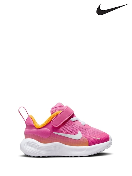 Nike Coral Pink Infant Revolution 7 Trainers (N48322) | €20