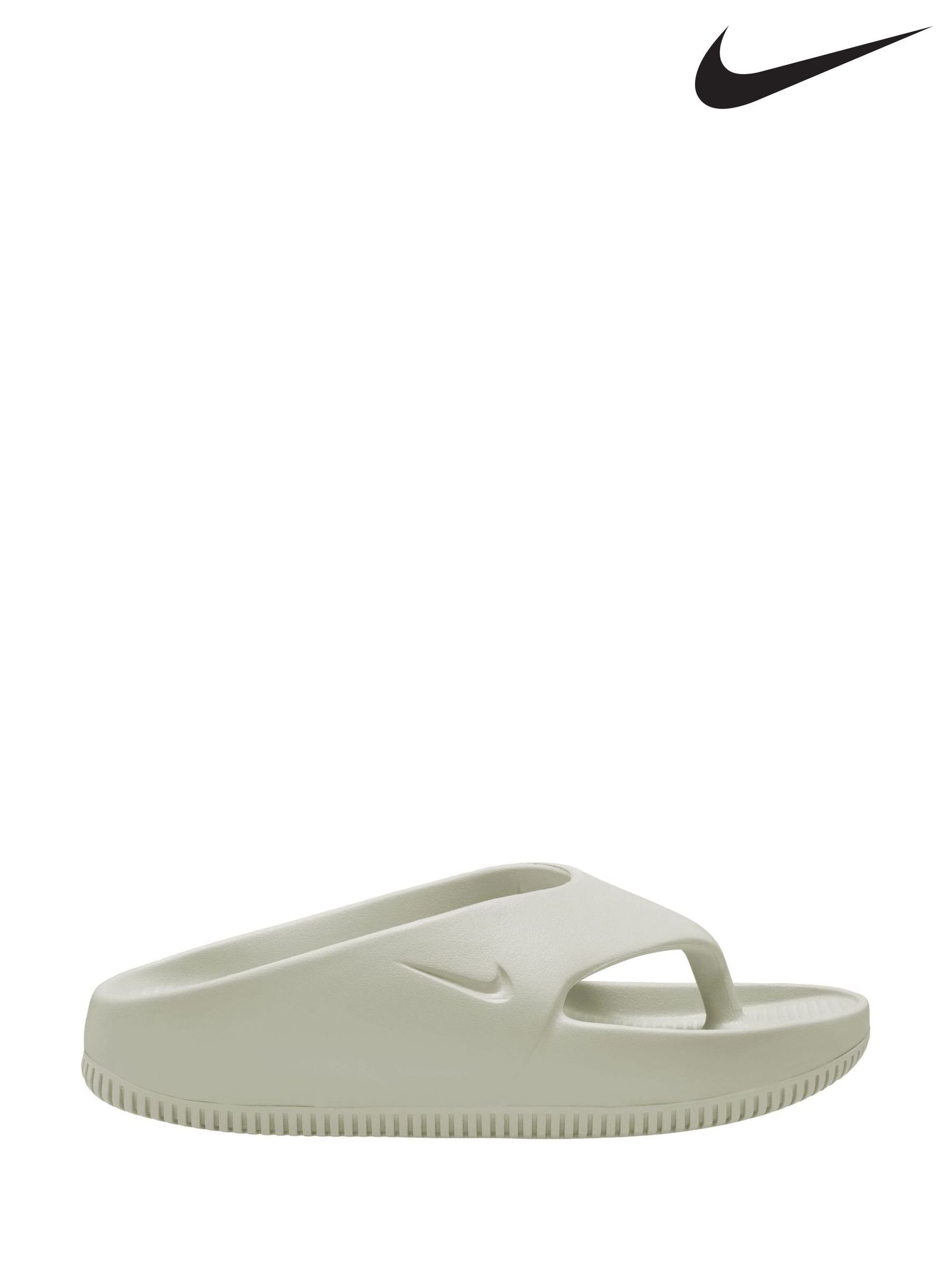 White nike flip flops store