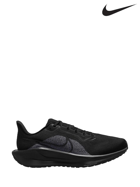 Nike Black/Grey Pegasus 41 Road Running Trainers (N48334) | €172