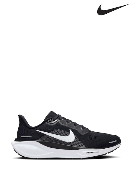 Nike Black/White Pegasus 41 Road Running Trainers (N48348) | €172
