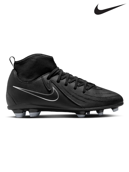 Negru - Ghete de fotbal pentru terenuri multiple Nike Phantom Luna Club pentru copii (N48406) | 178 LEI