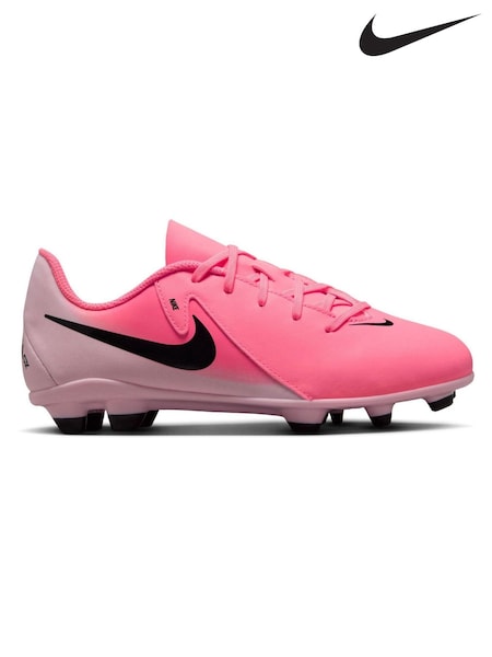 Roz/negru - Nike Kids Phantom Club Albastru Fotbal Cizme (N48407) | 188 LEI