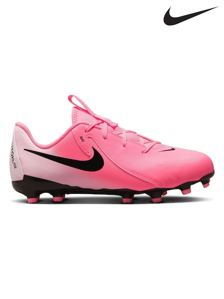 Nike Pink/Black Kids Phantom Academy Multi Ground Football Boots (N48413) | €40