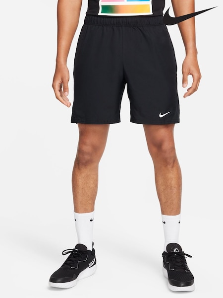 Nike Black 7 Inch Court Victory Dri-FIT 9 inch Tennis Shorts (N48425) | €57