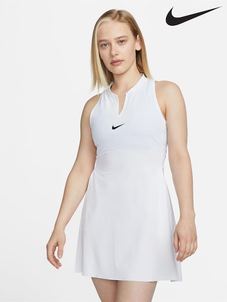 Nike White Dri-FIT Advantage Tennis Dress (N48461) | €53