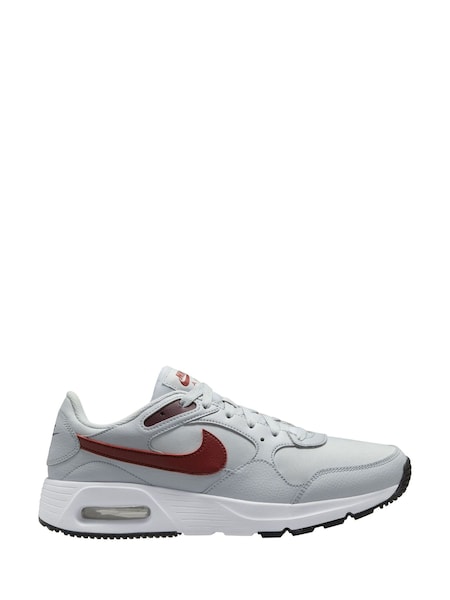 Nike Grey/Red Air Max SC Trainers (N48538) | €51