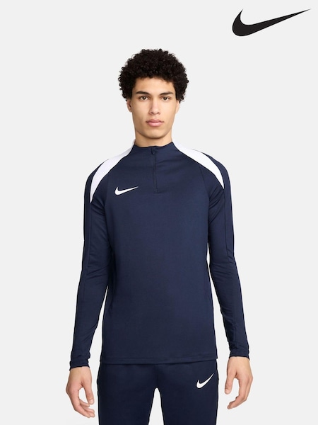 Nike Obisidian Navy Dri-FIT Strike Quarter Zip Training Top (N48562) | €73