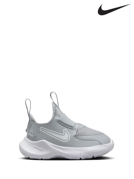 Nike Grey/White Infant Flex Runner 3 Trainers (N48566) | €42