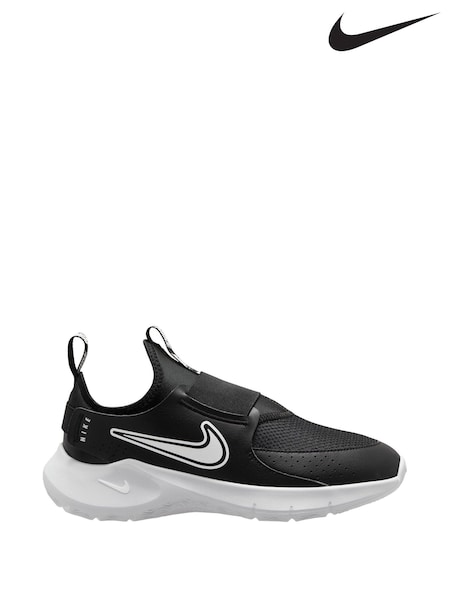 Nike Black/White Youth Flex Runner 3 Trainers (N48596) | €54