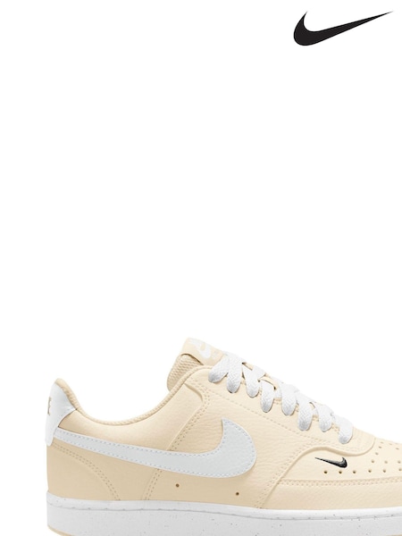 Zitronengelb - Nike Court Vision Low Next Nature Turnschuhe (N48616) | 57 €