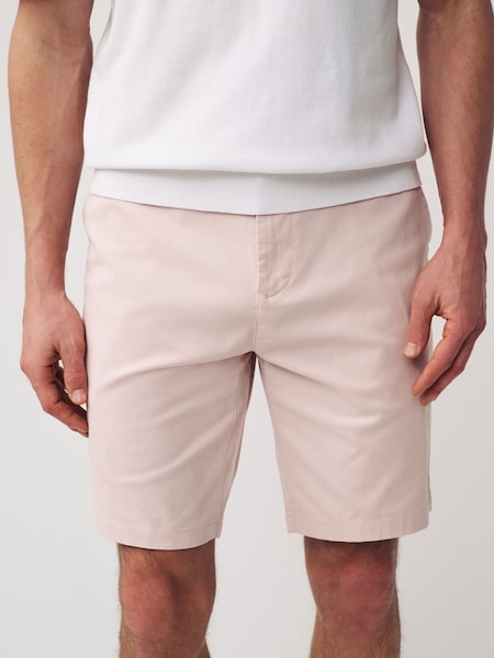 Светло-розовая - Stretch Chinos Shorts (N48678) | €5