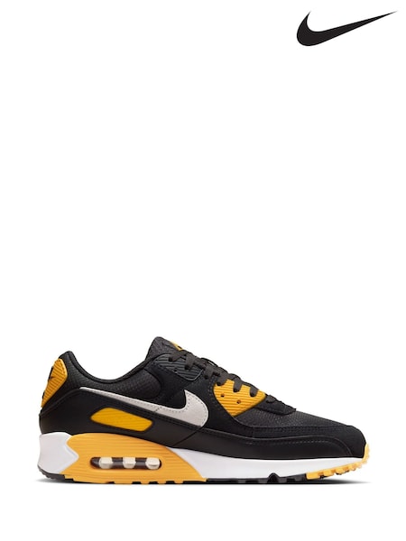 Nike Yellow/Black Air Max 90 Trainers (N48735) | €185
