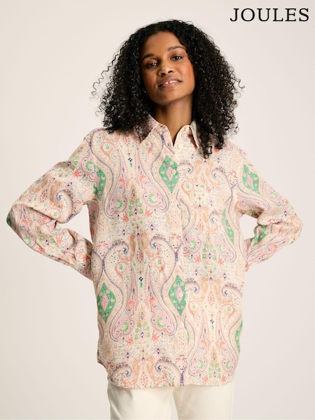 Joules Amilla Multi 100% Linen Shirt (N48837) | €48.50