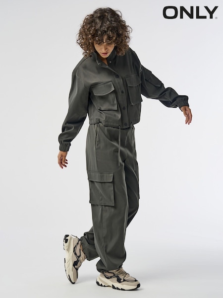 Gri - Pantaloni CARGO ONLY (N48893) | 125 LEI