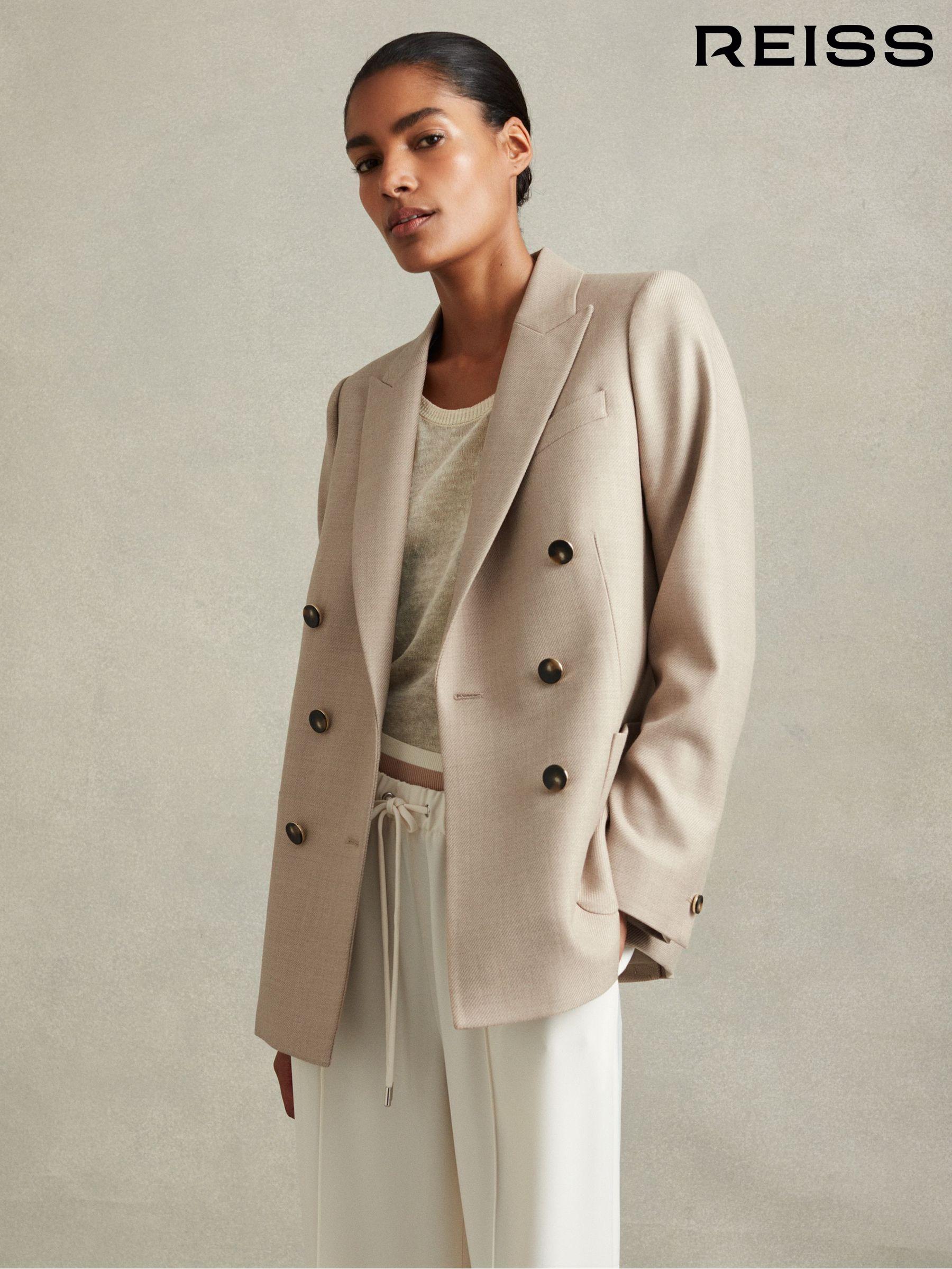 Women s Natural Blazer Casual Tailored Tailoring Next Luxembourg