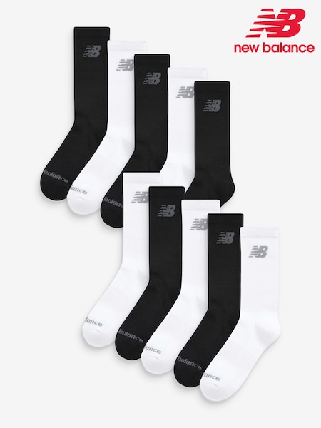 New Balance White of Crew Socks 10 Pack (N49146) | €32