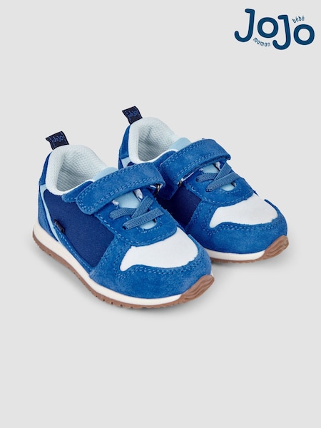 JoJo Maman Bébé Blue Riptape Trainers (N49414) | 1,712 UAH