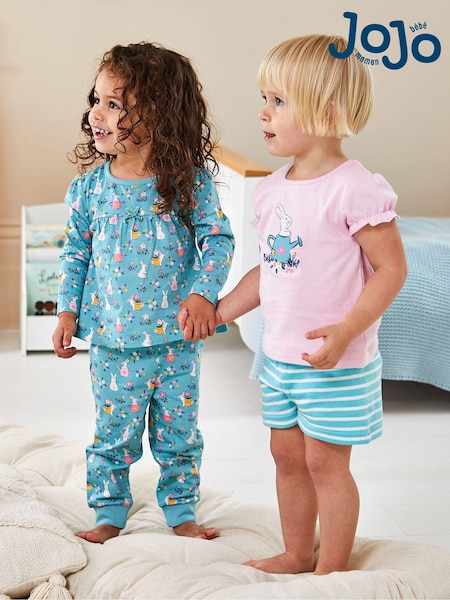 JoJo Maman Bébé 2-Pack Bunny Jersey Pyjamas (N49419) | € 39