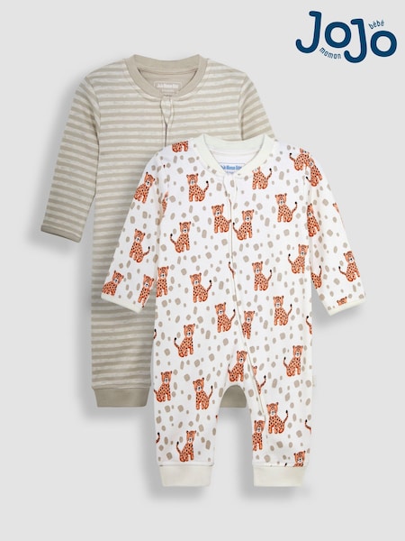 JoJo Maman Bébé 2-Pack Footless Sleepsuits (N49466) | 40 €