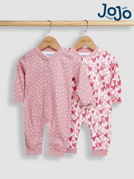 JoJo Maman Bébé 2-Pack Footless Sleepsuits (N49471) | 40 €