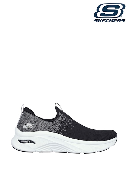 Negro - Skechers Womens Arch Fit D'Lux Key Journey Trainers (N49564) | 126 €