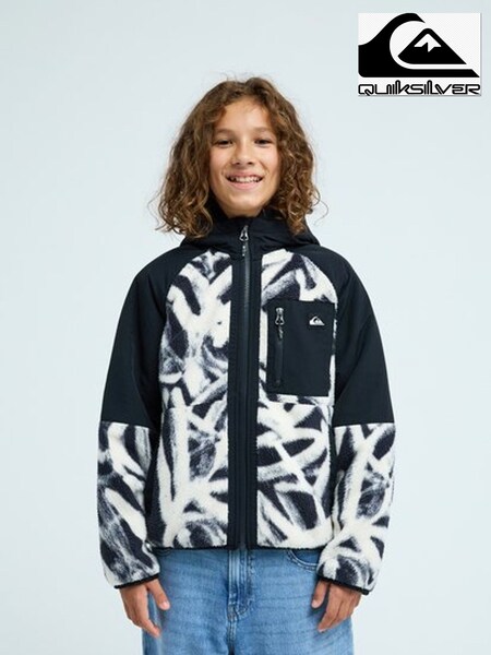 Weiß - Quiksilver Hawkwings Full Zip Hoodie