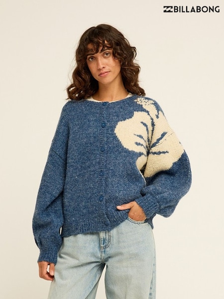 أزرق - Billabong Baysdie Hibiscu Jumper