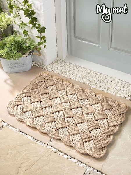 My Mat Lovers Knot Rope Doormat
