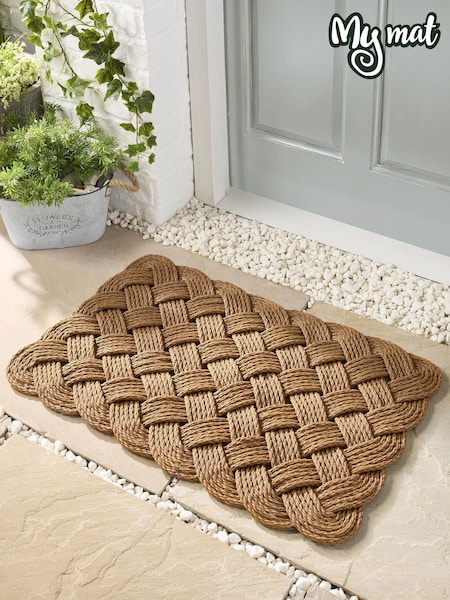 My Mat Lovers Knot Rope Doormat