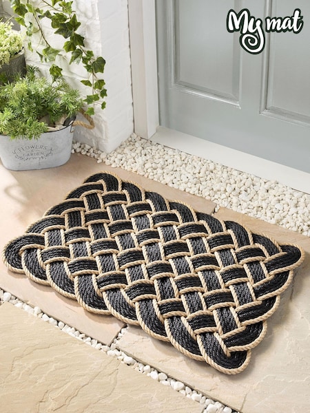 My Mat Lovers Knot Rope Doormat