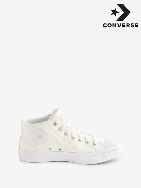 Converse White Chuck Taylor All Star Malden Street Trainers (N50258) | AED166