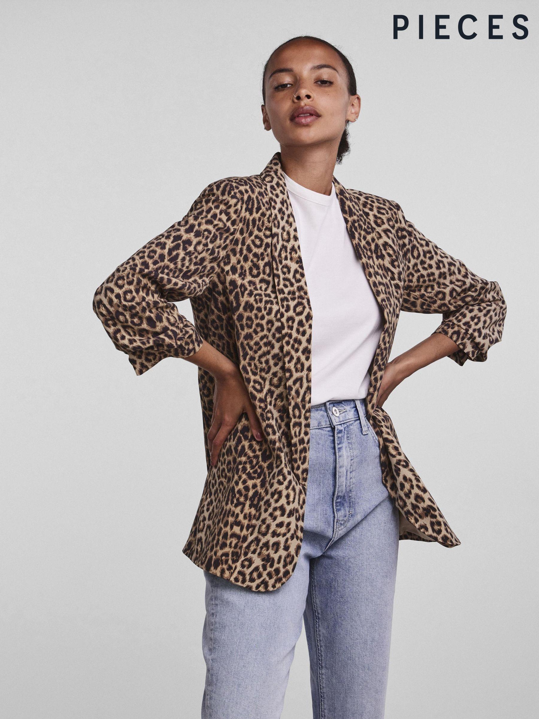 Next leopard print blazer new arrivals
