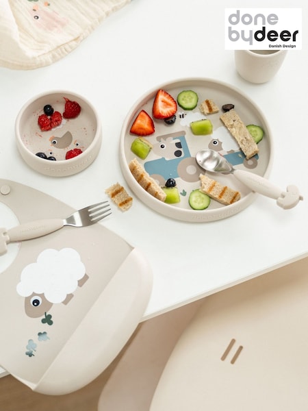 Done By Deer Stick And Stay Tiny Farm Dinner Set